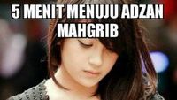 Deretan Meme Kocak Menanti Adzan Maghrib