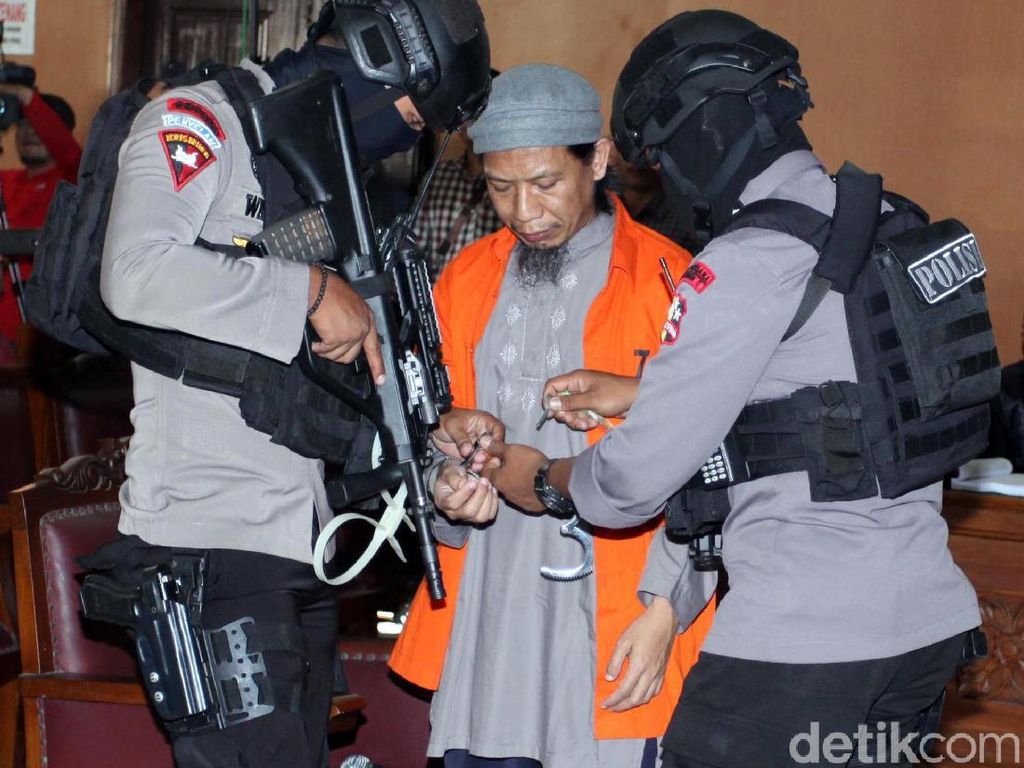 Sidang Pleidoi Aman Abdurrahman, Pengamanan PN Jaksel Diperketat
