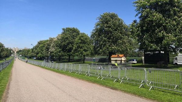 Foto: Ini Jalur yang Akan Dilintasi Kereta Kuda Harry-Meghan