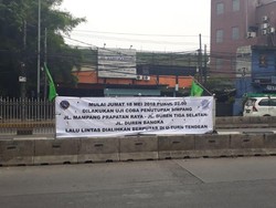 Penutupan 3 Simpang di Jalan Mampang Prapatan Diuji Coba 1 Pekan