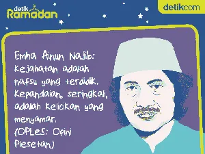 Kata Emha Soal Kejahatan dan Kepandaian Kata Emha Soal Kejahatan dan Kepandaian