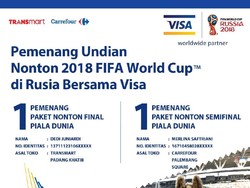 Ini 2 Pelanggan Transmart yang Menang Nonton Bola Gratis di Rusia