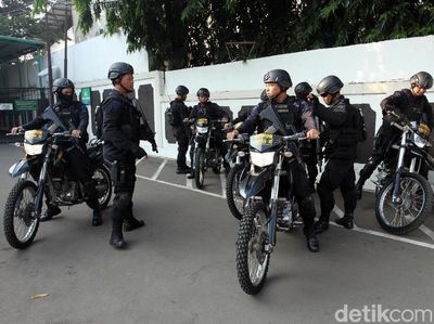 Foto: Pengamanan Diperketat di Sidang Tuntutan Aman Abdurrahman