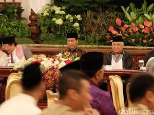 Jokowi Undang Menteri hingga Pimpinan Lembaga Buka Puasa di Istana