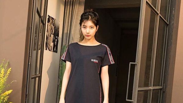 Foto: Tren Pakai Baju Tanpa Celana yang Dipopulerkan Artis K-pop