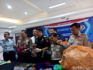 Bea-Cukai Bandara Soetta Gagalkan Penyelundupan Sabu 1 Kg
