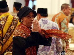 Singgung Uang Negara Menginap di Luar Negeri, Prabowo Seret Susi Singgung Uang Negara Menginap di Luar Negeri, Prabowo Seret Susi