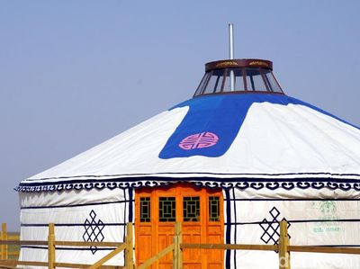 Foto: Rumah Suku Mongol yang Unik