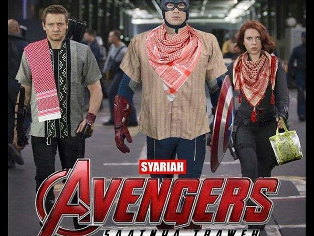 Jika Superhero Menjalankan Ibadah Puasa Jika Superhero Menjalankan Ibadah Puasa