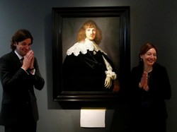 Art Dealer Belanda Temukan Lukisan Rembrandt yang Hilang 44 Tahun Lalu
