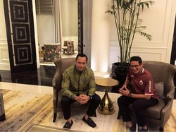 AHY Bertemu Sandiaga, Gerindra Buka Pintu Lebar Koalisi dengan PD