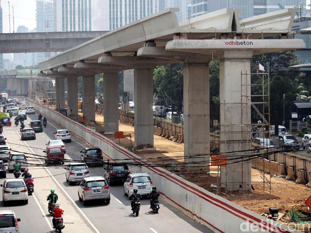 Mengintip Perkembangan Proyek LRT Jabodebek Mengintip Perkembangan Proyek LRT Jabodebek