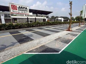 Cantiknya Pedestrian Jalan di Kawasan GBK Senayan