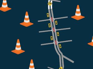 Tiga Persimpangan Mampang Ditutup