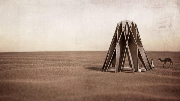 Rumah Ini Dibuat dari Bulu Kambing, Tertarik Mencoba?