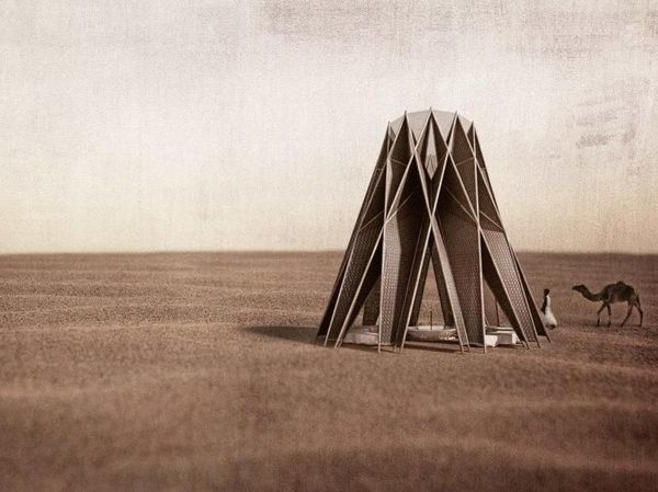 Rumah Ini Dibuat dari Bulu Kambing, Tertarik Mencoba?