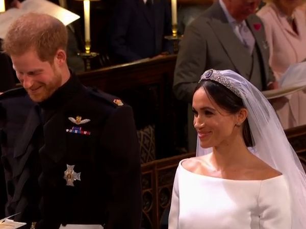 Senyum Menggemaskan Pangeran Harry dan Meghan Markle