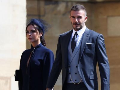 Spotted! David dan Victoria Beckham Modis di Pernikahan Pangeran Harry