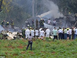 Ada 5 Kru Asal Meksiko di Pesawat yang Jatuh di Havana