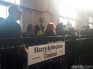 Ada Royal Wedding, Stasiun Windsor Berubah Jadi Harry-Meghan Central