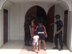 Cegah Teror, Polisi di Aceh Sterilisasi Gereja Sebelum Jemaat Masuk