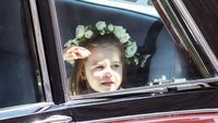 Ekspresi Ceria Putri Charlotte di Pernikahan Pangeran Harry