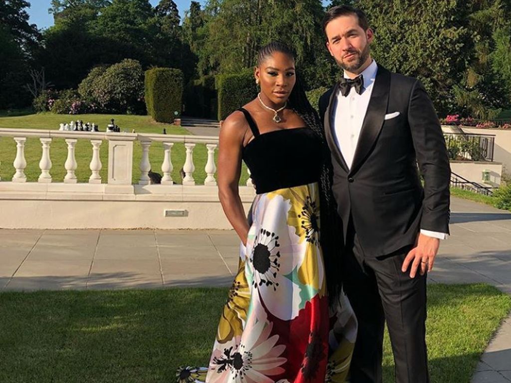 Pesan Menyentuh Suami untuk Serena Williams di Wimbledon 2018