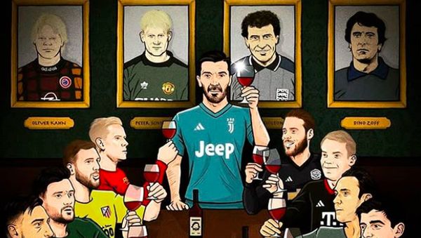 Netizen Haru dan Bangga Melepas Buffon