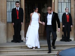 Meghan Markle Pakai Gaun Pengantin Stella McCartney di Resepsi Pernikahan
