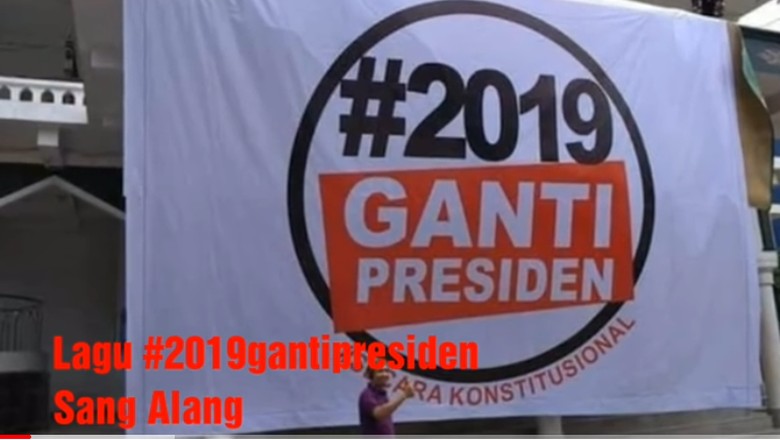 Lagu #2019GantiPresiden Dirilis, Begini Liriknya Lagu #2019GantiPresiden Dirilis, Begini Liriknya