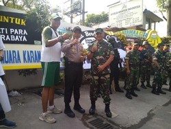 Kondisi Surabaya Aman, Penjagaan Gereja Tetap Diperketat