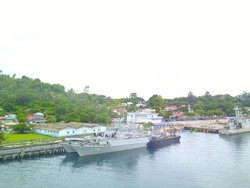 3 Kapal Perang RI Patroli di Perbatasan Aceh