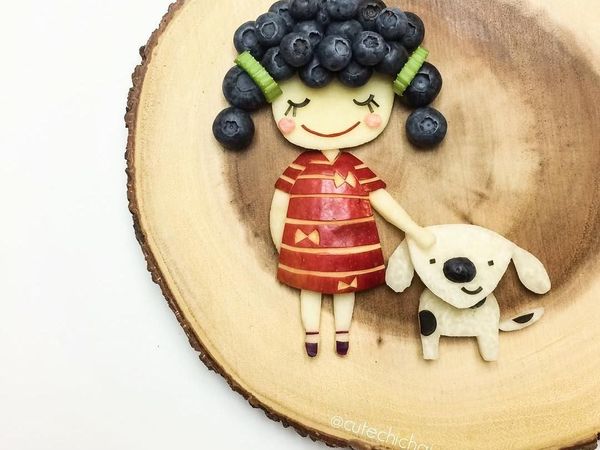 Yuk! Lihat Fruit Art Bentuk Bart Simpsons hingga Betty Boop yang Lucu