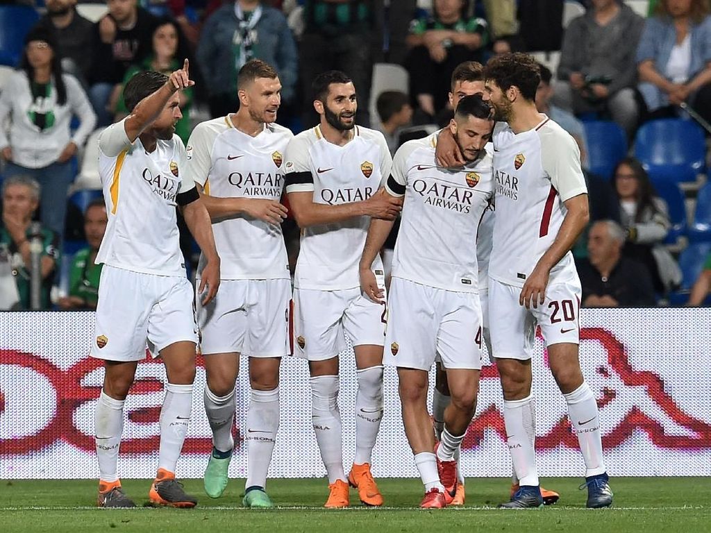 Roma Tutup Musim dengan Mengatasi Sassuolo Roma Tutup Musim dengan Mengatasi Sassuolo