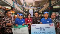 Pedagang di Pasar Beringharjo Terima JKN Gratis