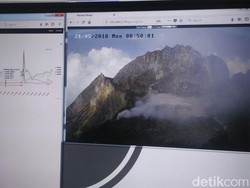 Jalur Pendakian Gunung Merapi Masih Ditutup