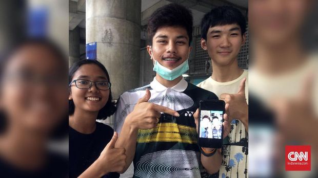 Fan dari Thailand juga mengidolakan Kevin.Marcus
