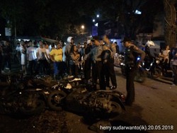 Gerombolan Motor Bandung Bacok Warga, Polisi Ciduk 10 Orang