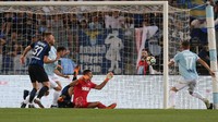 Inter mampu menyamakan skor menjadi 1-1 melalui gol Danilo DAmbrosio di menit ke-29. Foto: Paolo Bruno/Getty Images