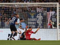 Inter mampu menyamakan skor menjadi 1-1 melalui gol Danilo DAmbrosio di menit ke-29. Foto: Paolo Bruno/Getty Images