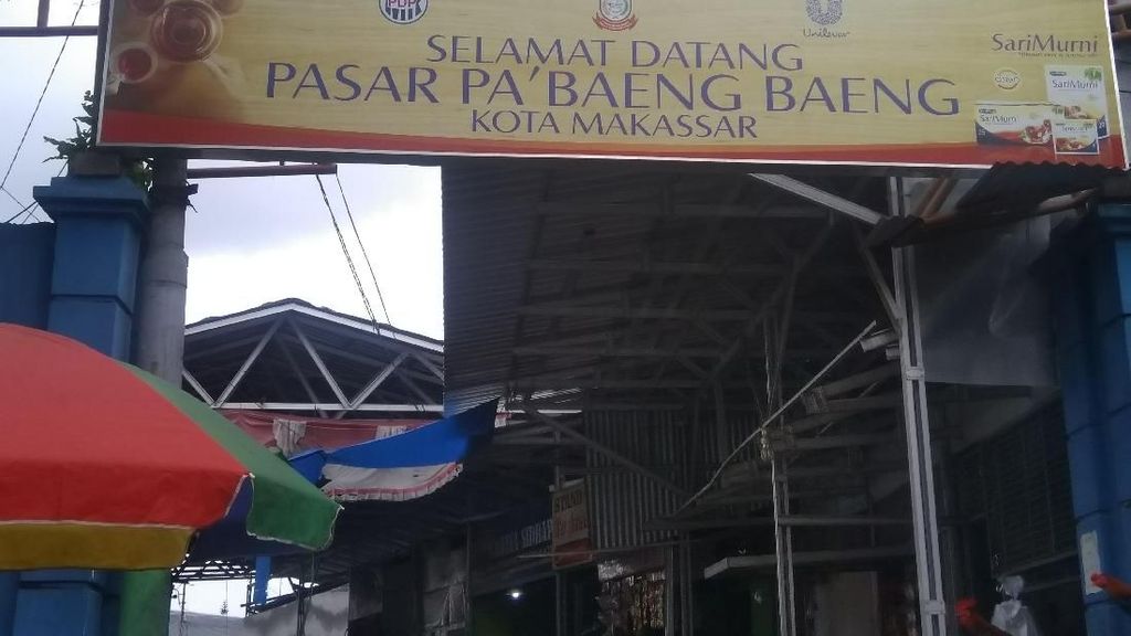 Foto: Ini Pasar di Makassar yang Dikorupsi Taufhan yang Kabur 4 Tahun