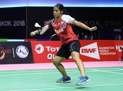 Gregoria Menang, Indonesia Ungguli Prancis 1-0