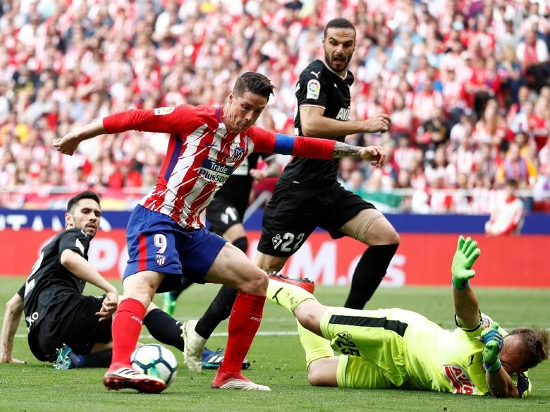 Fernando Torres Cetak Dua Gol di Laga Pamungkas dengan Atletico Fernando Torres Cetak Dua Gol di Laga Pamungkas dengan Atletico