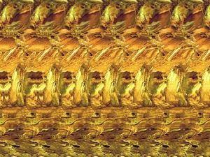 Gambar Tersembunyi untuk Melatih Fokus Mata, Bisakah Menemukan Naga?