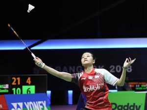 Fitriani Kalah, Indonesia Tertinggal 0-1 Dari China Fitriani Kalah, Indonesia Tertinggal 0-1 Dari China