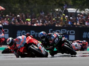 Ketidaksabaran Zarco Berbuah Kegagalan Naik Podium MotoGP Prancis