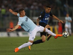 Inter dan Lazio berhadapan di Olimpico, Senin (21/5/2018) dinihari WIB, pada pekan terakhir Serie A. Foto: Paolo Bruno/Getty Images
