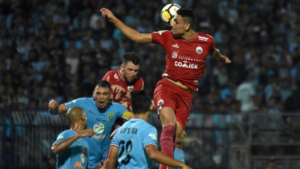 Duel Persela vs Persija di pekan keempat akan digelar di Stadion Surajaya, Lamongan, Sabtu (22/6/2019) pukul 18.30 WIB. (Foto: M Risyal Hidayat/Antara Foto)