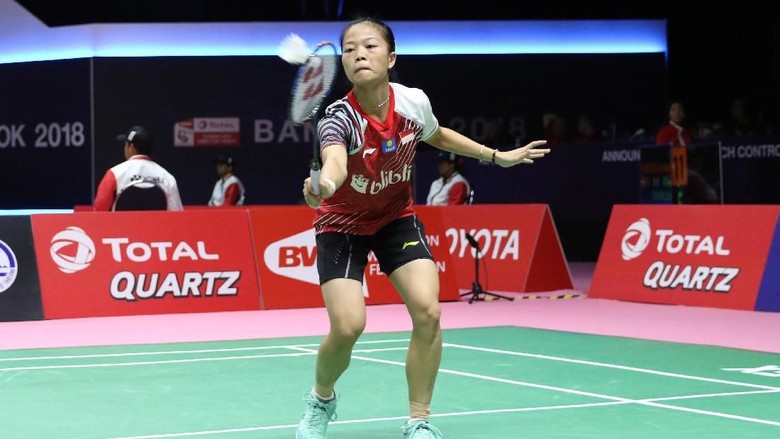 Lawan Lebih Ngotot, Fitriani pun Kalah