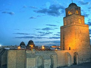 Potret Masjid Portal Waktu di Tunisia Potret Masjid Portal Waktu di Tunisia